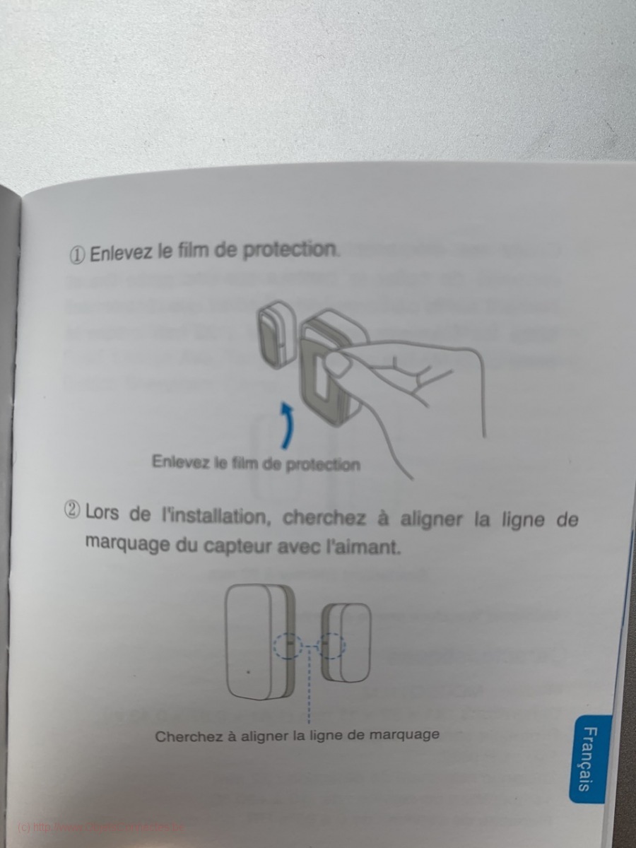 Le mode d'emploi du Xiaomi Aqara Capteur détecteur d'ouverture et fermeture pour portes et fenêtres - 2